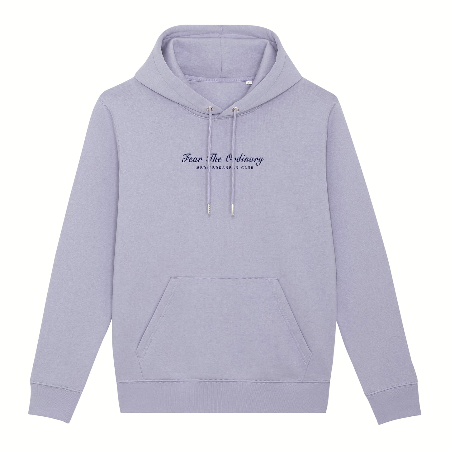 Club Embroidery Hoodie Lavender
