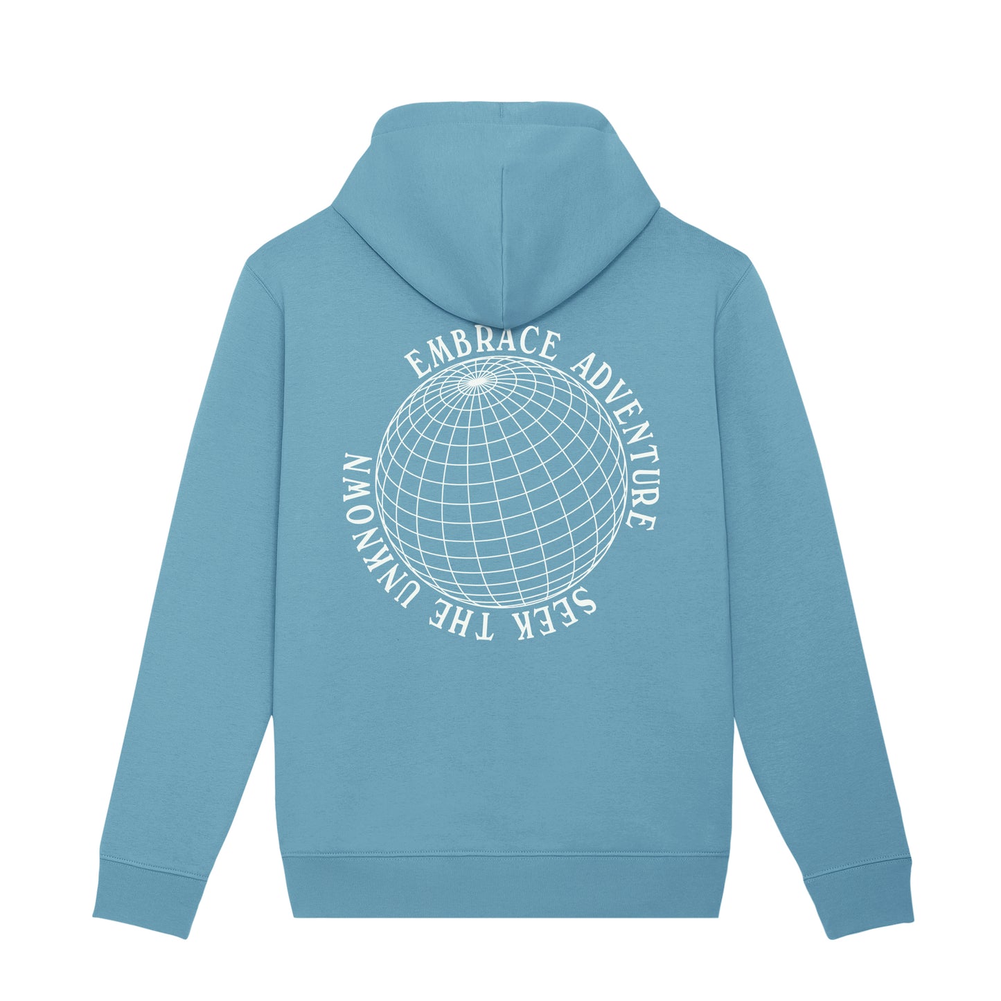 Embrace Adventure Hoodie Moonstone Blue
