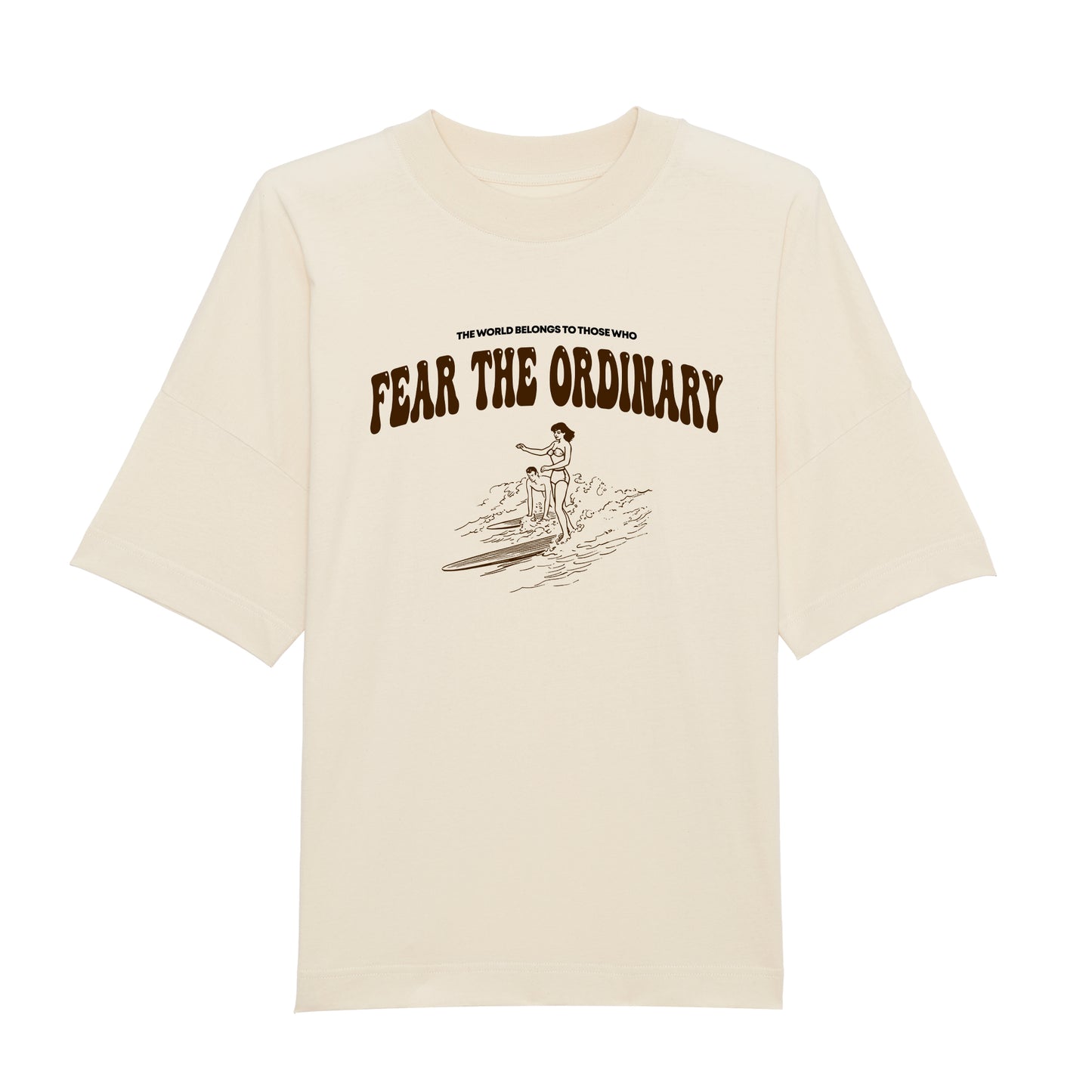 The Surf Tee Natural Raw