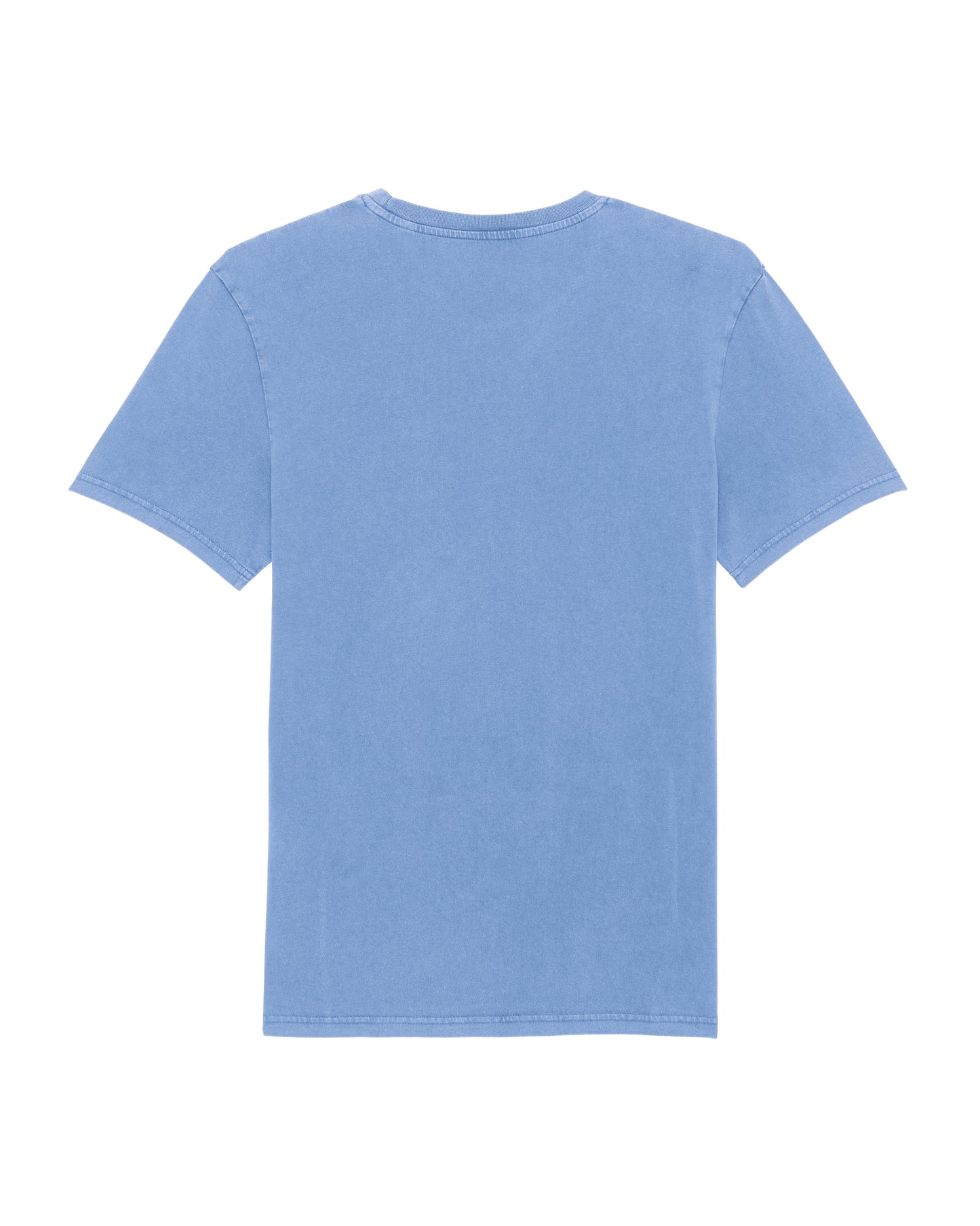 Embroidery Logo Washed Tee Baby Blue
